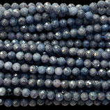 Mineralien·Perlen (1S) - Saphir facettiert ~3.3mm - facettiert (891787)