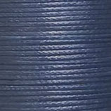 Polyester gewachst (1) - 0.6mm Denim Blue -  FLACH (MSZ646)