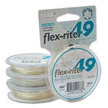 Fädel·Draht (1R) - FlexRite Silver Plate - 30/0.024/8.5/49 - 025SP