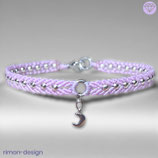 Makramée Armband (1) - Lila (30037)