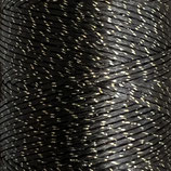 Glitzer Polyester (1) - 0.55mm Black (MFG003)