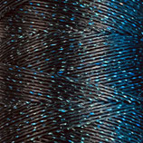 Glitzer Polyester (1) - 0.3mm Black - Green (051)