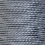 Polyester gewachst (1) - 0.55mm Dark Gray - rund (MSN515)