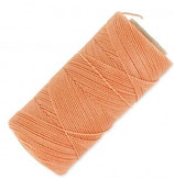 Polyester gewachst - Orange Light - 1mm (216)