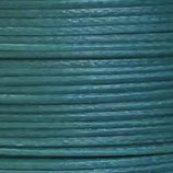 Polyester gewachst (1) - 0.6mm Peakock Blue - FLACH (MSZ610)