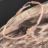 Blatt Makramée Armband (10009)