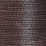 Polyester gewachst (1) - 0.55mm Coffee - rund (MSN527)