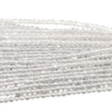 Mineralien·Perlen (1S) - Bergkristall facettiert - ~2.2mm (891973)