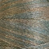 Glitzer Polyester (1) - 0.5mm gewachst - Beige Turquoise (068)
