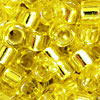 Miyuki Delicas 11/0 - Silverlined - Yellow (145·B10)