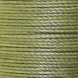 Polyester gewachst (1) - 0.55mm Olive - rund (MSN557)