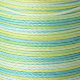 Polyester gewachst (1) - Multicolor 0.4mm - FLACH (F401)