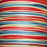 Polyester gewachst (1) - Multicolor 0.5mm - RUND (B64)