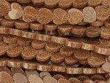 Goldfluss·Herzen (1S) - braun ~6mm (311795)