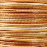 Polyester gewachst (1) - Multicolor 0.5mm - FLACH (76)