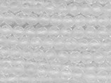 Mineralien·Perlen (1S) - Bergkristall facettiert - ~3mm (871553)