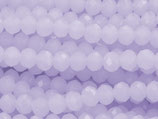 Glas·Rondellen (1S) - Violet Opal facettiert - ~2x3mm (311913)