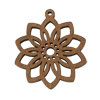 Holz·Blume (2) - ~32x30mm (92349)