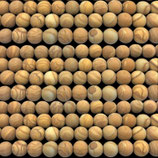 Mineralien·Rondellen (1S) - Holz Jaspis matt - ~4.7mm (891942)