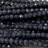 Mineralien·Perlen (1S) - 2.5mm Saphir blau - facettiert (891531)