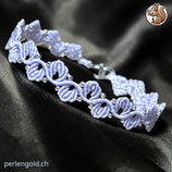 Makramée Armband (1) - Lila (30133)