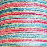 Polyester gewachst (1) - Multicolor 0.5mm - GLITZER (N52g)
