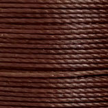 Polyester gewachst (1) - 0.55mm Caramel - rund (MSN511)