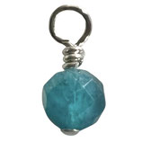 925 Apatit Charm (1) - facettiert ~4mm (910110)