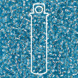 Miyuki Rocailles 11/0 - Silver Lined - Aqua (18)