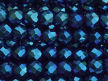 Fac. Rundperlen (1S) - 3.1mm Metallic - Blue (312064)