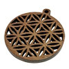 Holz·Blume (2) - ~29x26mm (92369)