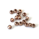 Kupfer Perlen (40) - 2x2.5mm rund (9586)