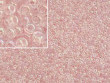 Miyuki Rocailles 11/0 - Transparent Pale - Pink AB (265·B10)