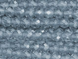 Fac. Rundperlen (1S) - 3.1mm Silber - Blue (312063)