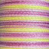 Polyester gewachst (1) - Multicolor 0.5mm - GLITZER (N08g)