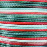 Polyester gewachst (1) - Multicolor 0.5mm - FLACH (22)
