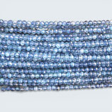 Mineralien·Perlen (1S) - Aquamarin facettiert - ~2.5mm (891739)
