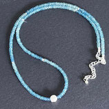 Aquamarin Collier (8455)