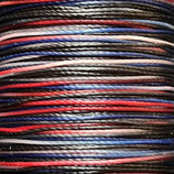 Polyester gewachst (1) - Multicolor 0.5mm - RUND (B03)