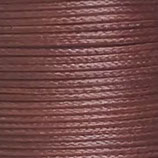 Polyester gewachst (1) - 0.6mm Brown - FLACH (MSZ659)