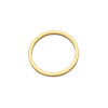 Ringe (10) - 12mm Edelstahl - golden geschlossen (97864)