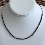 Diamant Collier Champagner dunkel (8405)