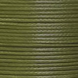 Polyester gewachst (1) - 0.6mm Olive - FLACH (MSZ657)