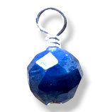 925 Kyanit Charm (1) - facettiert ~4.2mm (910139)