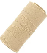 Polyester gewachst (1) - Sand - 1mm (924)