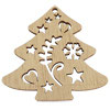 Holz·Christbaum (1) - Anhänger - ~60x59mm (92375)