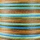 Polyester gewachst (1) - Multicolor 0.5mm - FLACH (02)