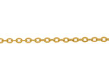 Kettchen (1m) - Edelstahl golden - ~2.1x1.4mm (451457)