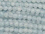 Mineralien·Perlen (1S) - Aquamarin facettiert - ~3.4mm (871570)