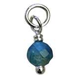 925 Apatit Charm (1) - facettiert ~4mm (891160)